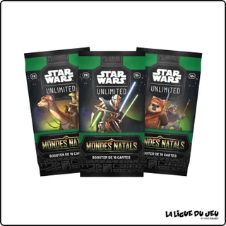 Booster - Star Wars Unlimited - Mondes Natals - Scellé - Français
