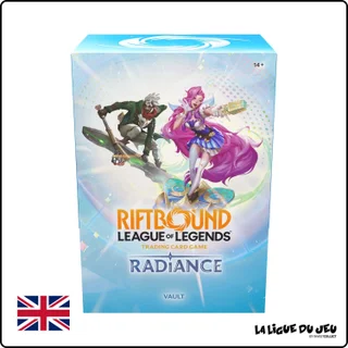 Coffret - Riftbound - Vault Set 5 : Radiance - 6 Boosters - Scellé - Anglais