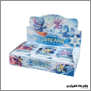 Display - Lorcana - Chapitre 11 - Givresort - 24 Boosters - Scellé - Français