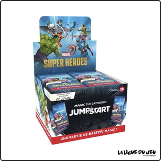 Display - Magic the Gathering - Marvel Super Heroes - 24 Boosters Jumpstart - Scellé - Français