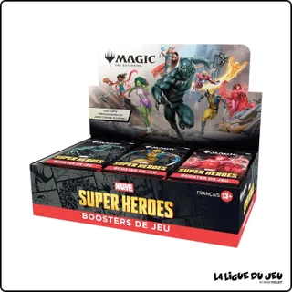Display - Magic the Gathering - Marvel Super Heroes - 30 Boosters de Jeu - Scellé - Français