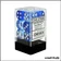 Dés - Chessex - Set de 12 Dés à 6 faces - 16 mm - Speckled - Stealth - Bleu Foncé/Blanc