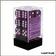 Dés - Chessex - Set de 12 Dés à 6 faces - 16 mm - Stealth - Violet/Blanc