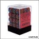 Dés - Chessex - Set de 36 Dés à 6 faces - 12 mm - Gemini - Bleu - Rouge/Or