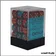 Dés - Chessex - Set de 36 Dés à 6 faces - 12 mm - Gemini - Bleu Sarcelle - Rouge/Or