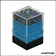 Dés - Chessex - Set de 36 Dés à 6 faces - 12 mm - Gemini - Noir - Bleu/Or