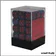 Dés - Chessex - Set de 36 Dés à 6 faces - 12 mm - Gemini - Noir Étoilé/Rouge