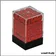 Dés - Chessex - Set de 36 Dés à 6 faces - 12 mm - Opaque - Rouge/Noir