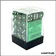 Dés - Chessex - Set de 36 Dés à 6 faces - 12 mm - Speckled - Recon - Vert/Blanc