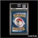Peu Commune - Pokemon - Neo Discovery - Têtarte - 44/75 - 1er édition - PSA 8 - Français