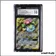 Promo - Pokemon - Soleil et Lune Promo - Bisaflor & Serpifeu GX - SM229 - CGC 10 - Allemand