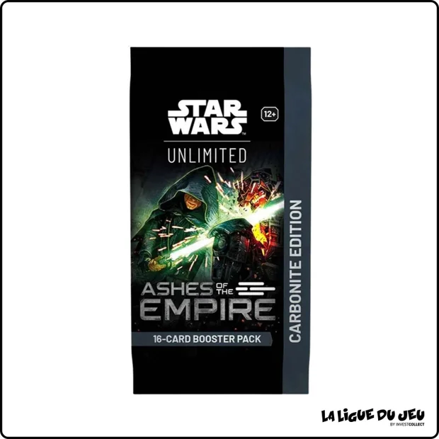 Booster - Star Wars Unlimited - Ashes of the Empire - Booster Collector - Carbonite Edition - Scellé - Anglais