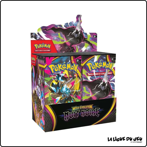 Display - Pokemon - Nuit Noire - ME05 - Scellé - Français