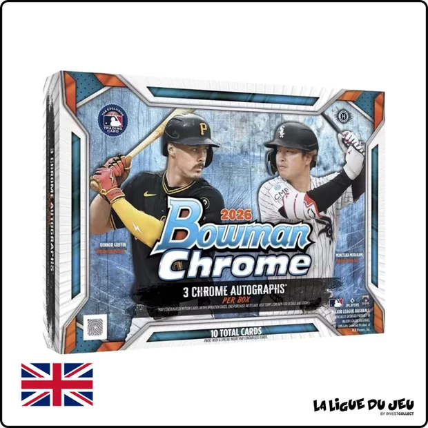 Box - Topps Bowman Chrome - Baseball 2026 - Breaker Delight - Scellé - Anglais