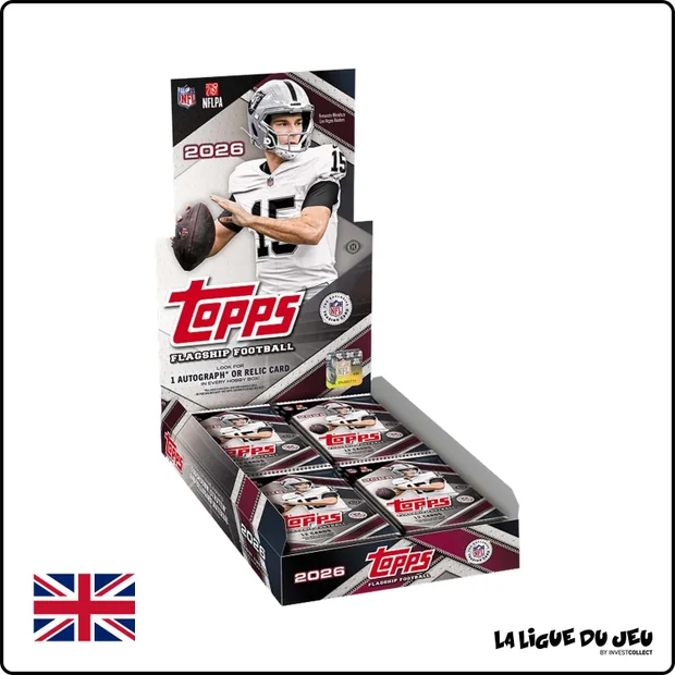 Box - Topps - 2026 Flagship Football - Hobby Box - Scellé - Anglais