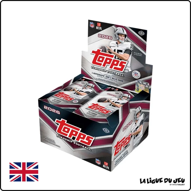 Box - Topps - 2026 Flagship Football - Jumbo Box - Scellé - Anglais