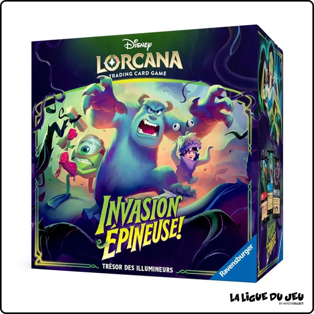 Coffret - Lorcana - Invasion Épineuse ! - Trove Pack - Trésor des Illumineurs - Scellé - Français
