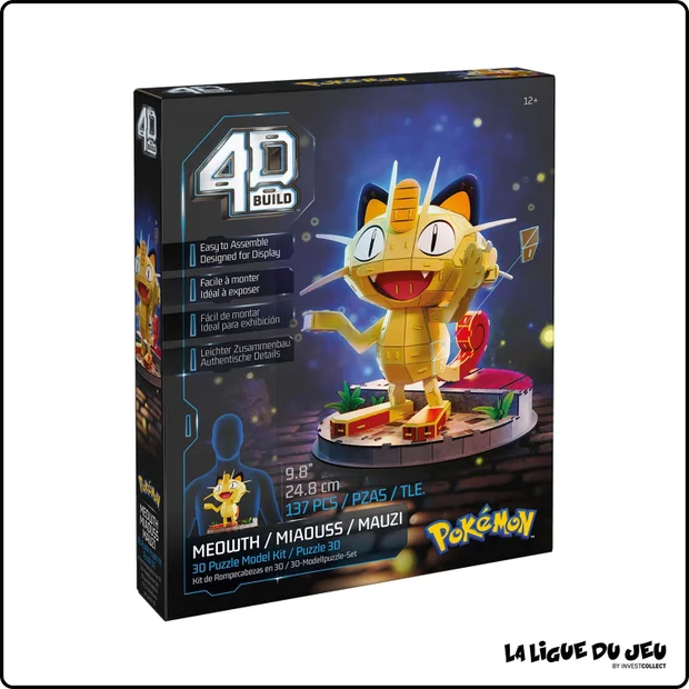 4D Build Pokémon - Miaouss