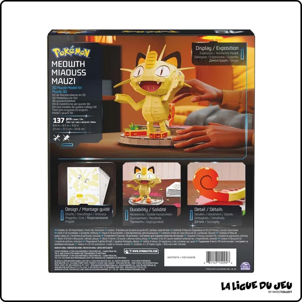4D Build Pokémon - Miaouss