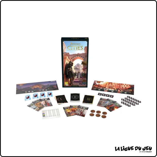 7 Wonders Édition 2020 - Extension : Cities