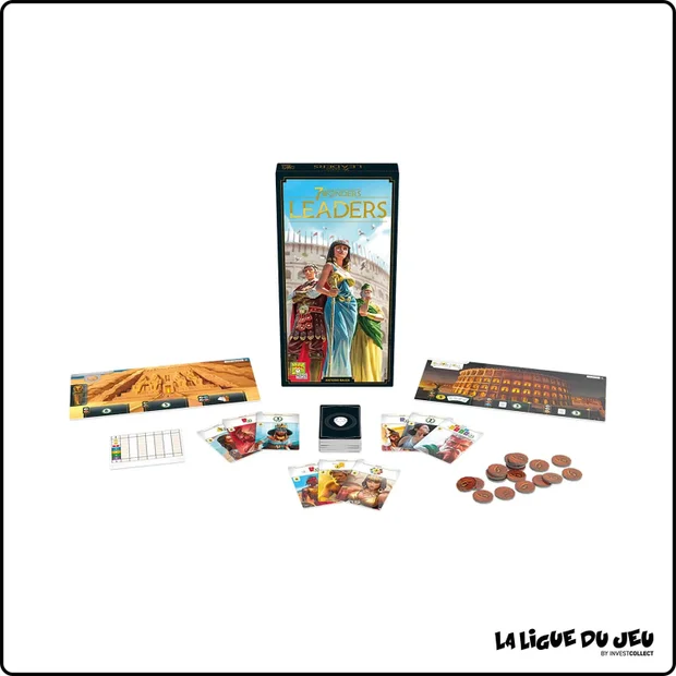 7 Wonders Édition 2020 - Extension: Leaders