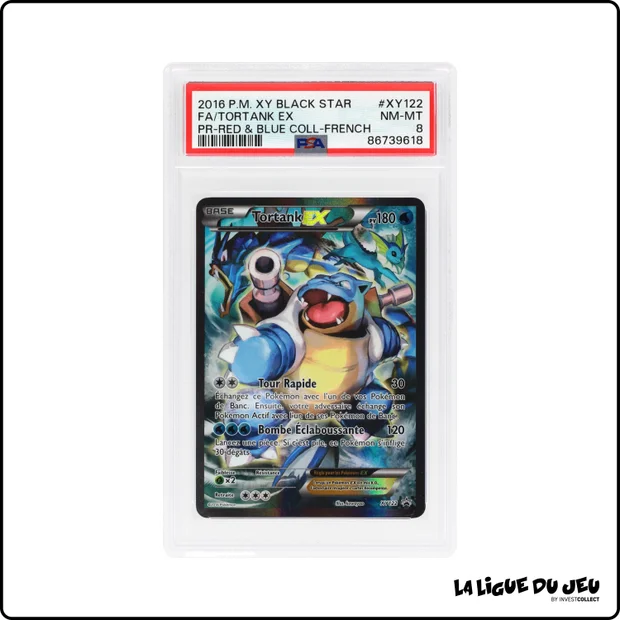 Promo - Pokemon - Black Star Promo - Tortank EX - XY122 - PSA 8 - Français