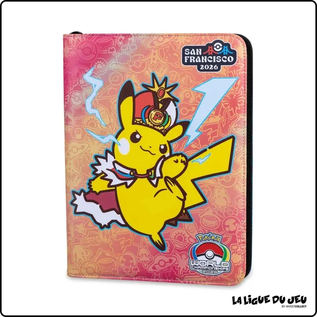 Binder - Pokemon Center - World Championships San Francisco 2026 - Scellé