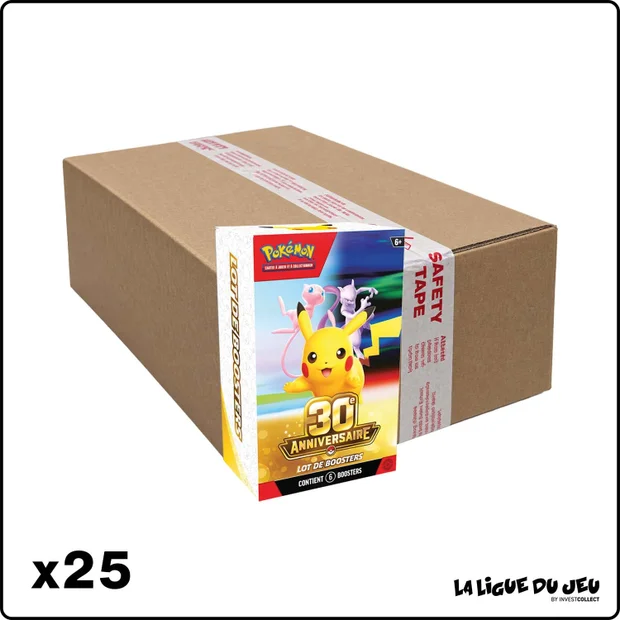 Case 25 Bundles - Pokemon - 30e Anniversaire - ME05.5 - Scellé - Français