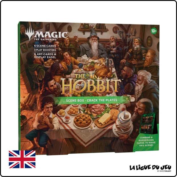 Coffret - Magic the Gathering - The Hobbit - Crack the Plates - Boîte scénique - Scellé - Anglais