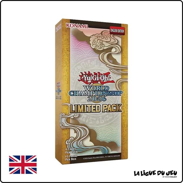 Coffret - Yu-Gi-Oh! - World Championship 2026 Limited Pack - Scellé - Anglais