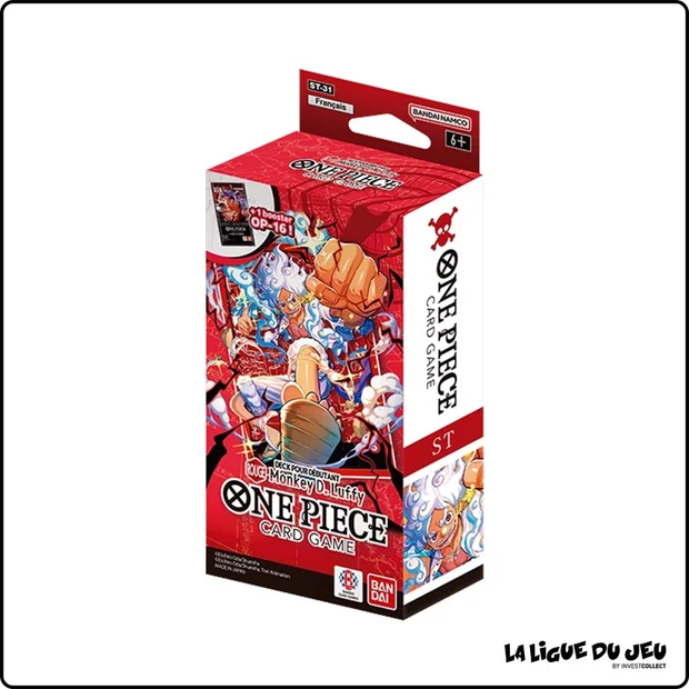 Deck - One Piece - Deck pour Débutant Monkey D. Luffy - ST31 - Scellé - Français