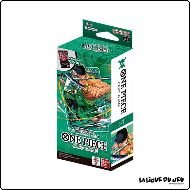 Deck - One Piece - Deck pour Débutant Roronoa Zoro - ST32 - Scellé - Français