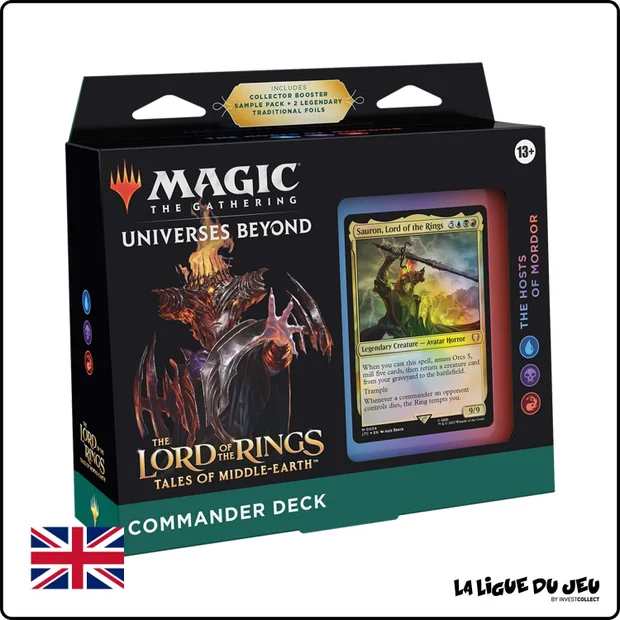 Deck - Magic the Gathering - Commander - The Lord of the Rings: Tales of Middle-earth - The Hosts of Mordor - Scellé - Anglais