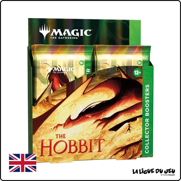 Display - Magic the Gathering - The Hobbit - 12 Boosters Collector - Scellé - Anglais