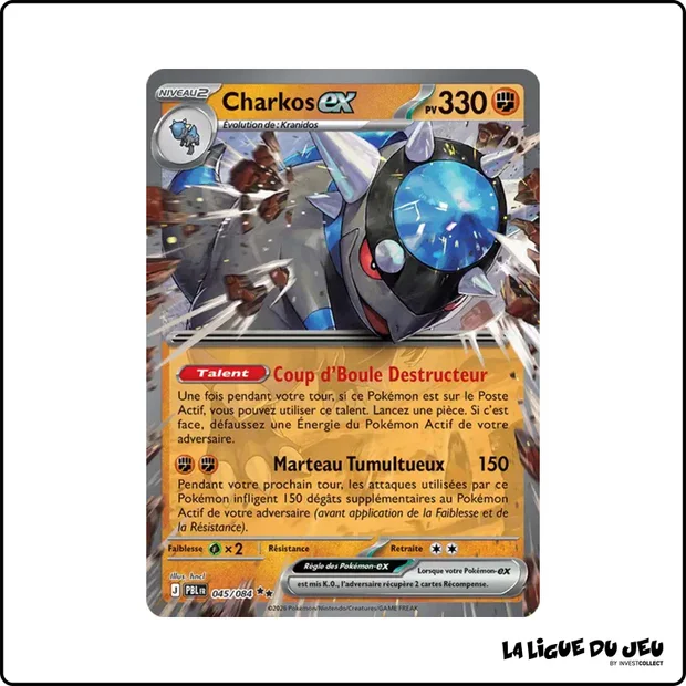 Ultra - Pokemon - Nuit Noire - Charkos ex 45/84