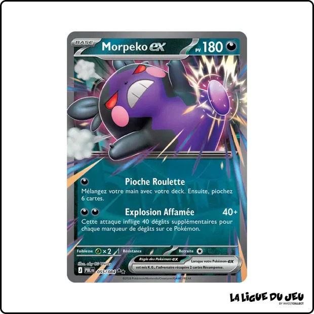 Ultra - Pokemon - Nuit Noire - Morpeko ex 55/84