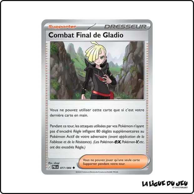 Peu Commune - Pokemon - Nuit Noire - Combat Final de Gladio 77/84