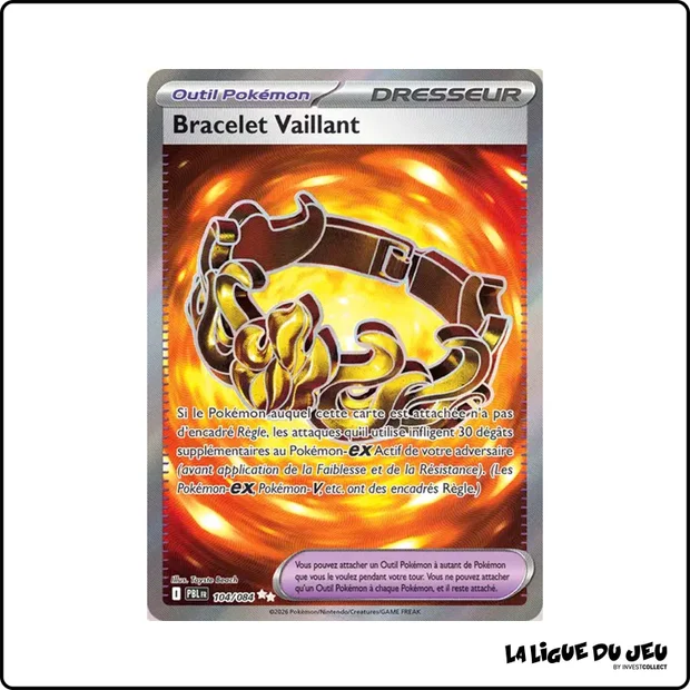 Ultra - Pokemon - Nuit Noire - Bracelet Vaillant 104/84