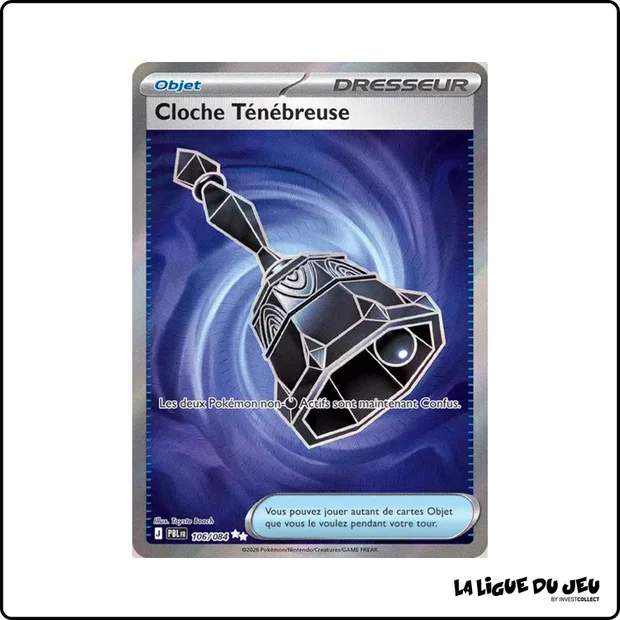 Ultra - Pokemon - Nuit Noire - Cloche Ténébreuse 106/84
