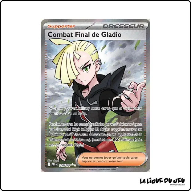 Ultra - Pokemon - Nuit Noire - Combat Final de Gladio 108/84