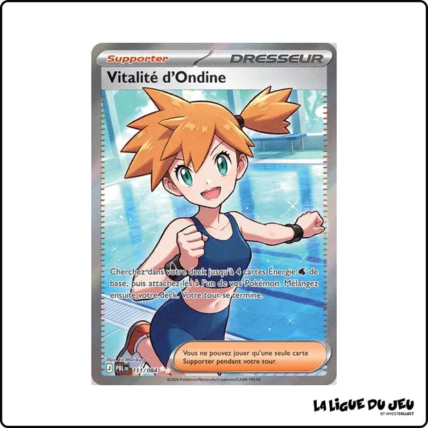 Ultra - Pokemon - Nuit Noire - Vitalité d'Ondine 111/84