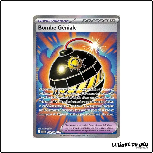 Ultra - Pokemon - Nuit Noire - Bombe Géniale 113/84