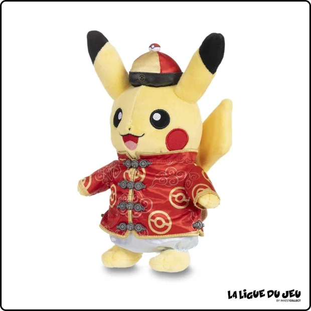 Peluche Pokemon - Pokemon Center - Lunar New Year Costume Pikachu Plush