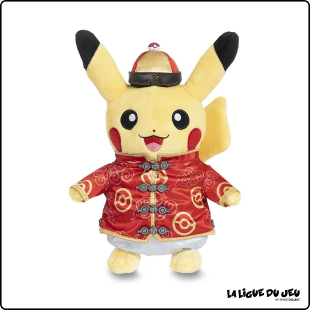 Peluche Pokemon - Pokemon Center - Lunar New Year Costume Pikachu Plush