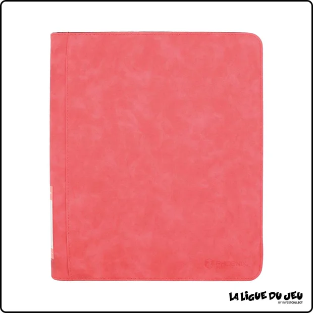 Portfolio - Phoenix Shield - Toploader Zipper Album - 360 cases - Rouge