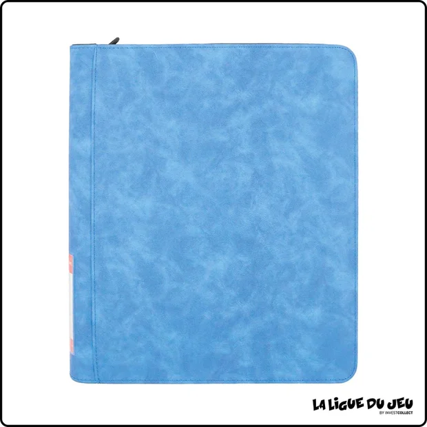 Portfolio - Phoenix Shield - Toploader Zipper Album - 360 cases - Bleu