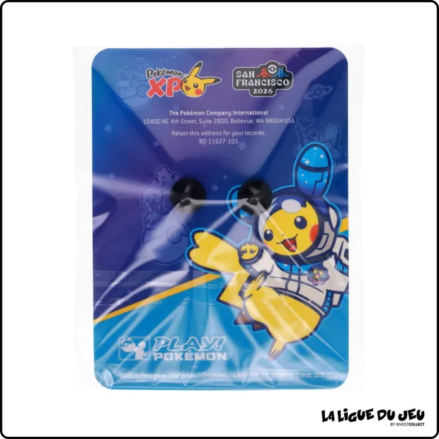 Pin's Pokemon - Pokemon Center - World Championships San Francisco 2026 - Pokémon XP Pin - Scellé