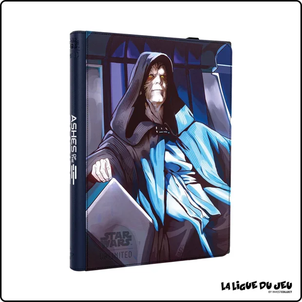 Portfolio - Gamegenic - Zip-Up Album 18-Pocket - Star Wars Unlimited : Cendres de l'Empire - Luke et Palpatine