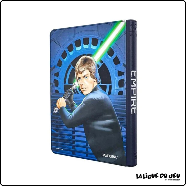 Portfolio - Gamegenic - Zip-Up Album 18-Pocket - Star Wars Unlimited : Cendres de l'Empire - Luke et Palpatine
