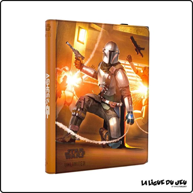 Portfolio - Gamegenic - Zip-Up Album 18-Pocket - Star Wars Unlimited : Cendres de l'Empire - The Mandalorian